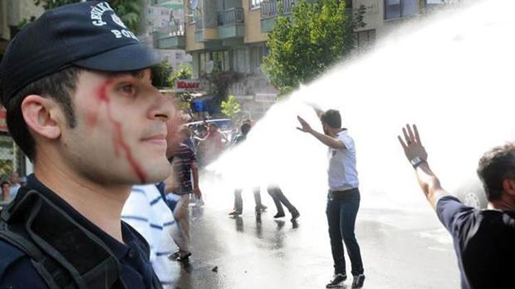 Kahramanmaraşta Suriyelileri istemiyoruz yürüyüşünde olaylar çıktı